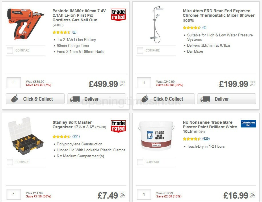 Screwfix Offers from 5 September