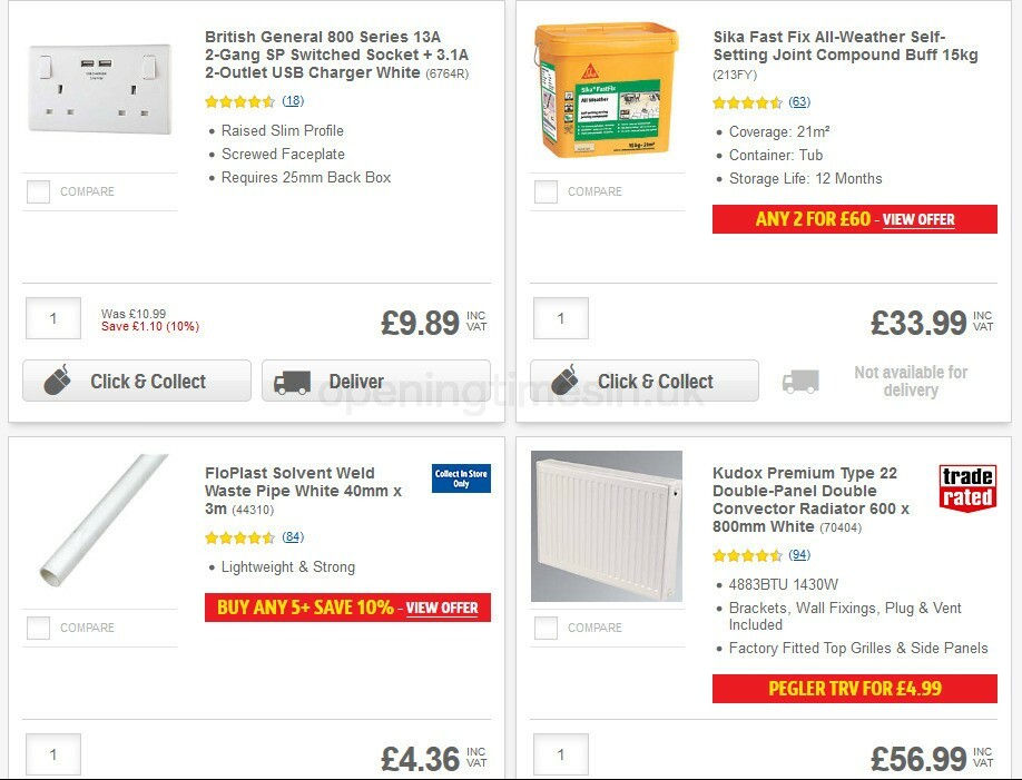 Screwfix Offers from 5 September