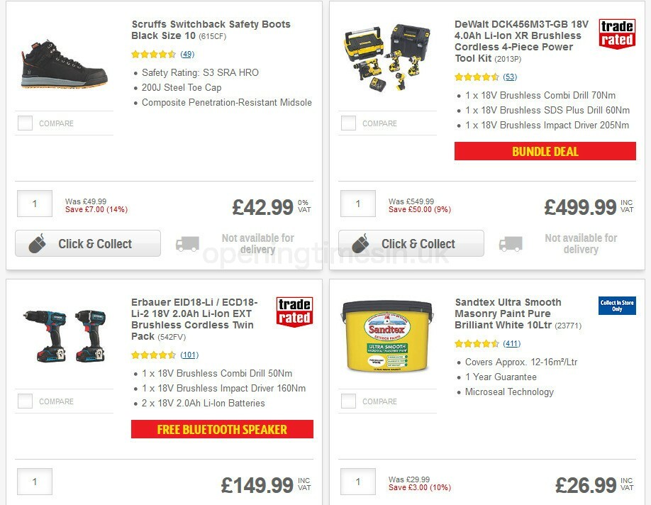 Screwfix Offers from 5 September