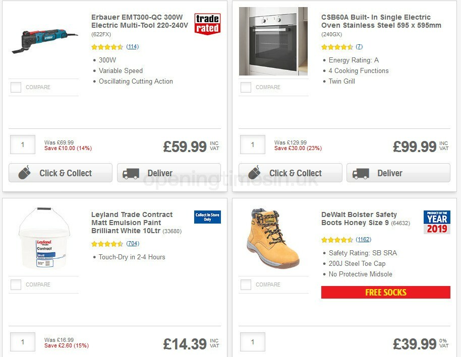 Screwfix Offers from 5 September