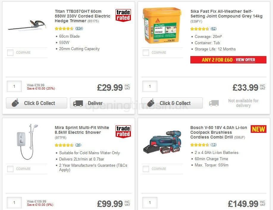 Screwfix Offers from 5 September