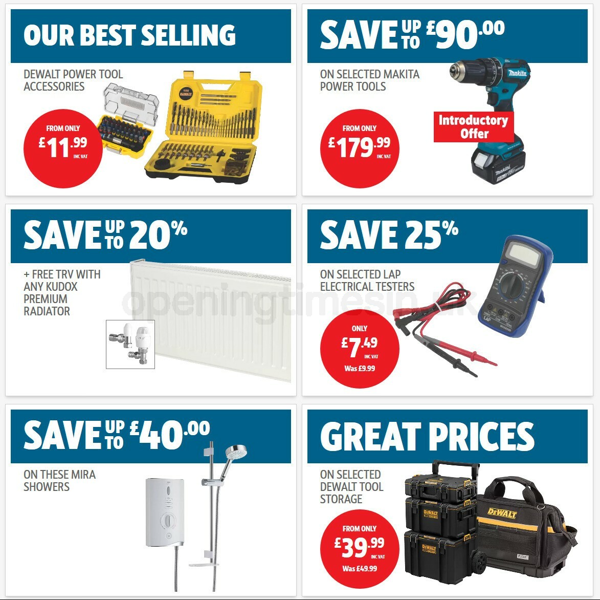 Screwfix Offers from 22 October