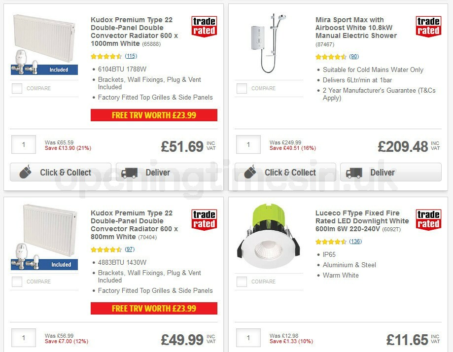 Screwfix Offers from 22 October