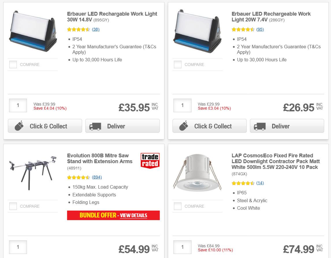 Screwfix Offers from 17 November