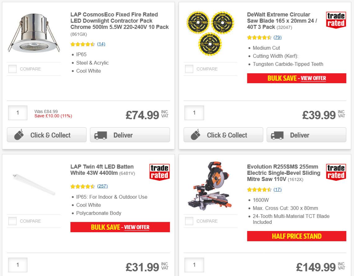 Screwfix Offers from 17 November