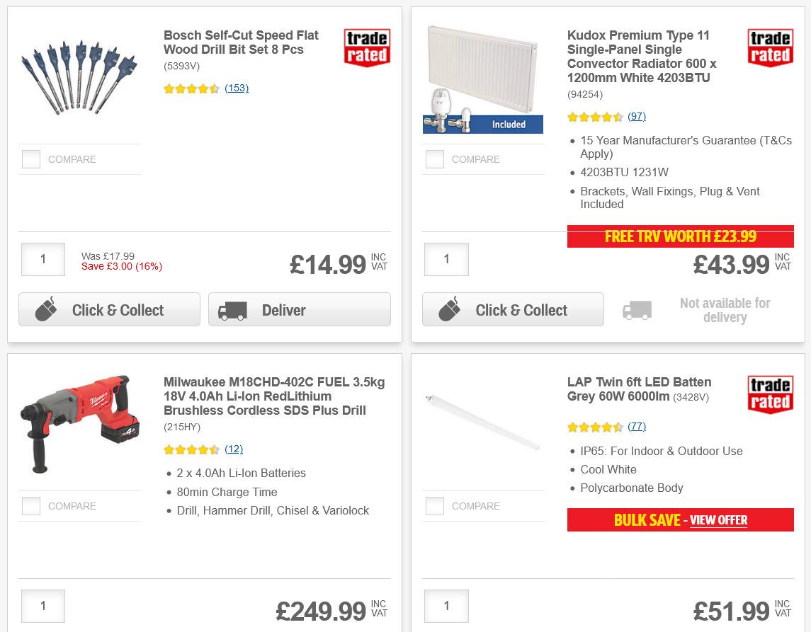 Screwfix Offers from 17 November