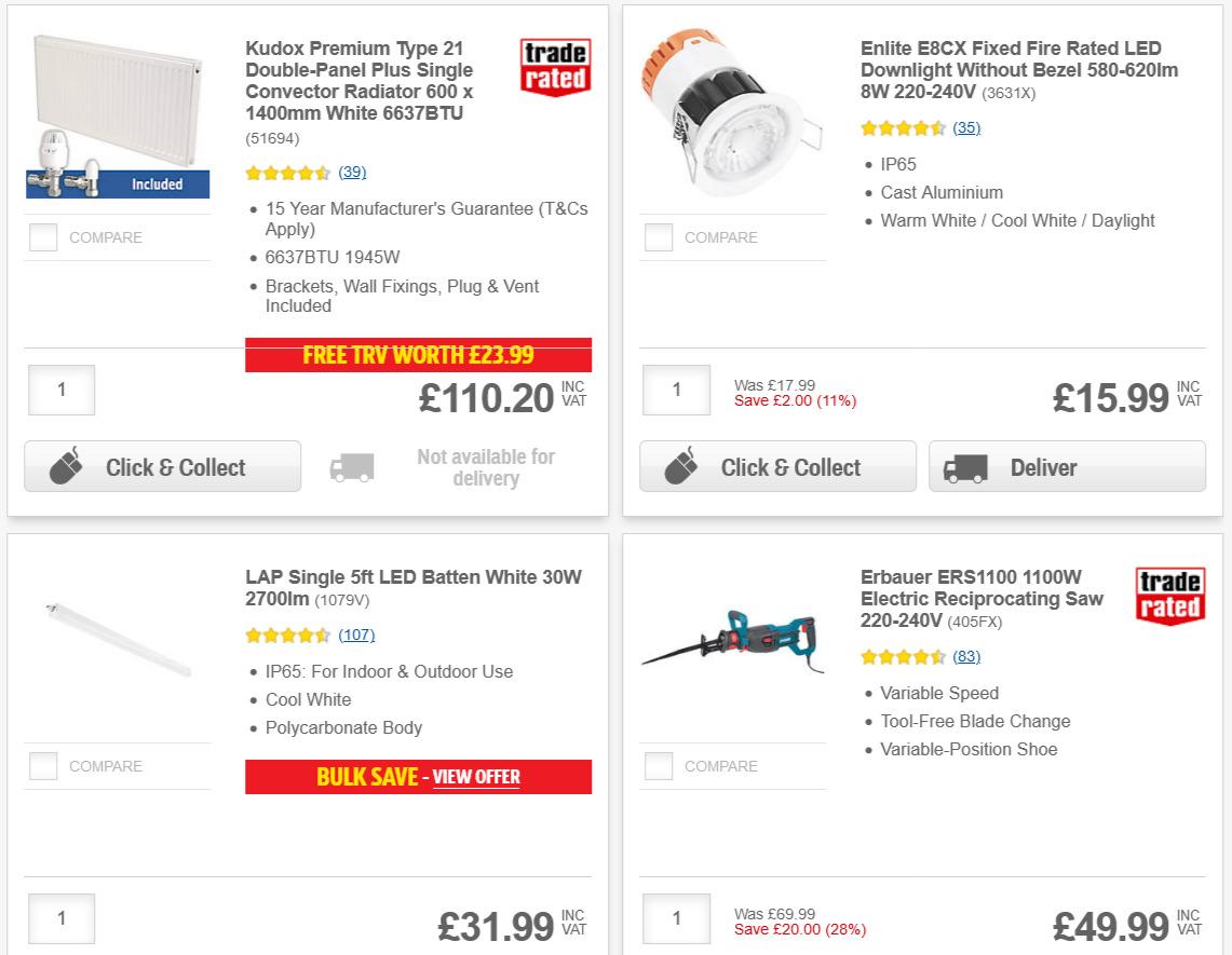 Screwfix Offers from 17 November