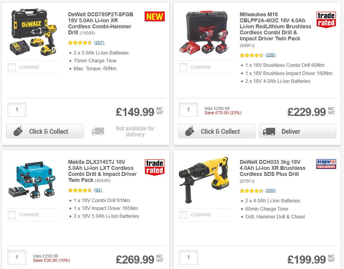 Screwfix Offers from 17 November