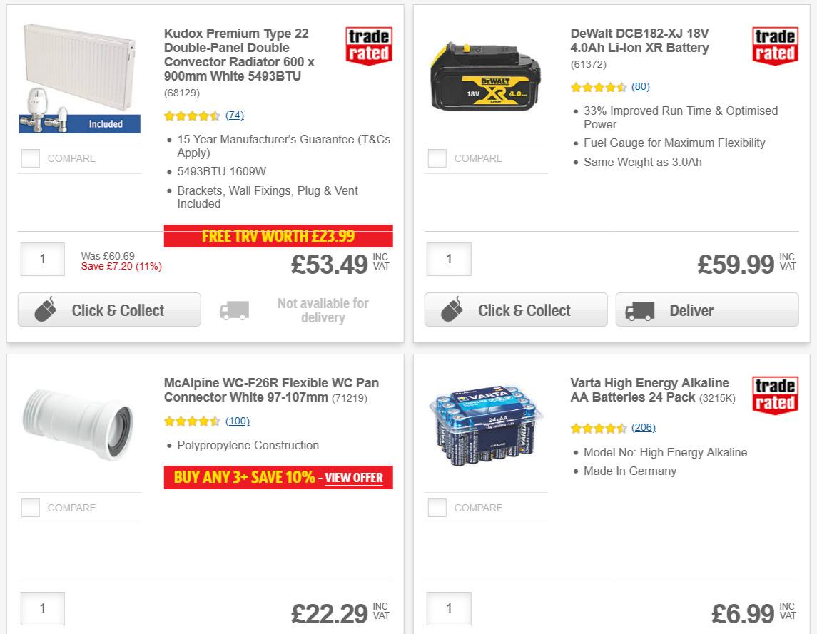 Screwfix Offers from 17 November