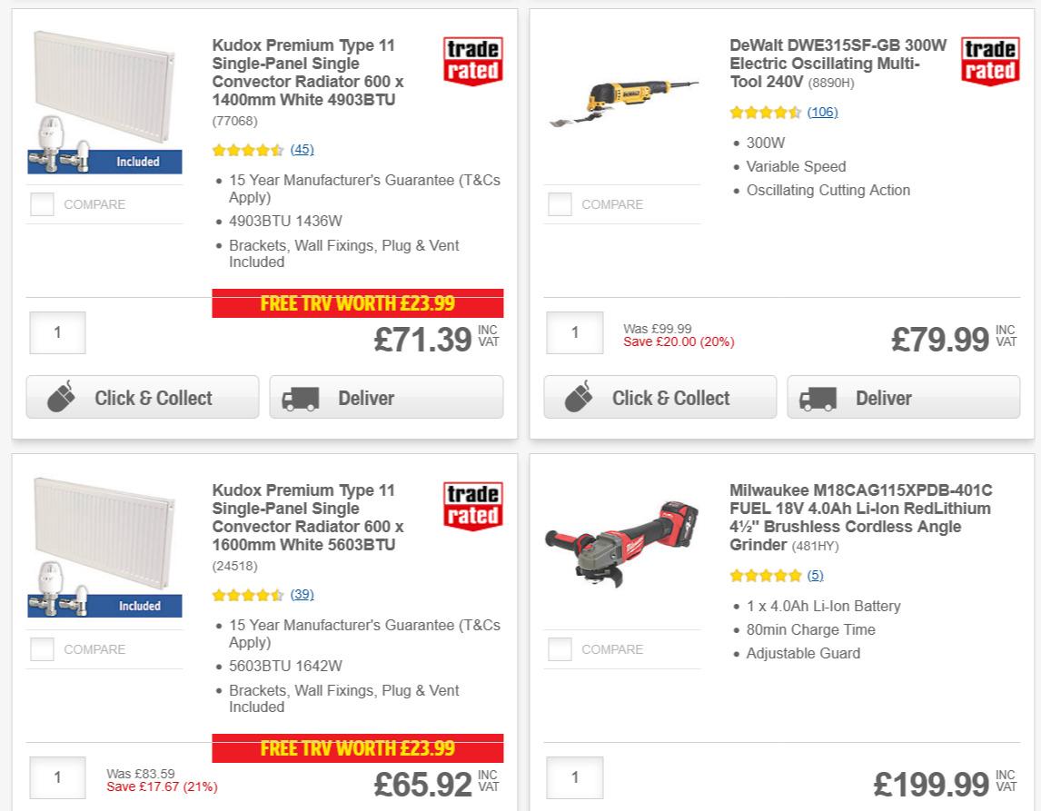 Screwfix Offers from 17 November