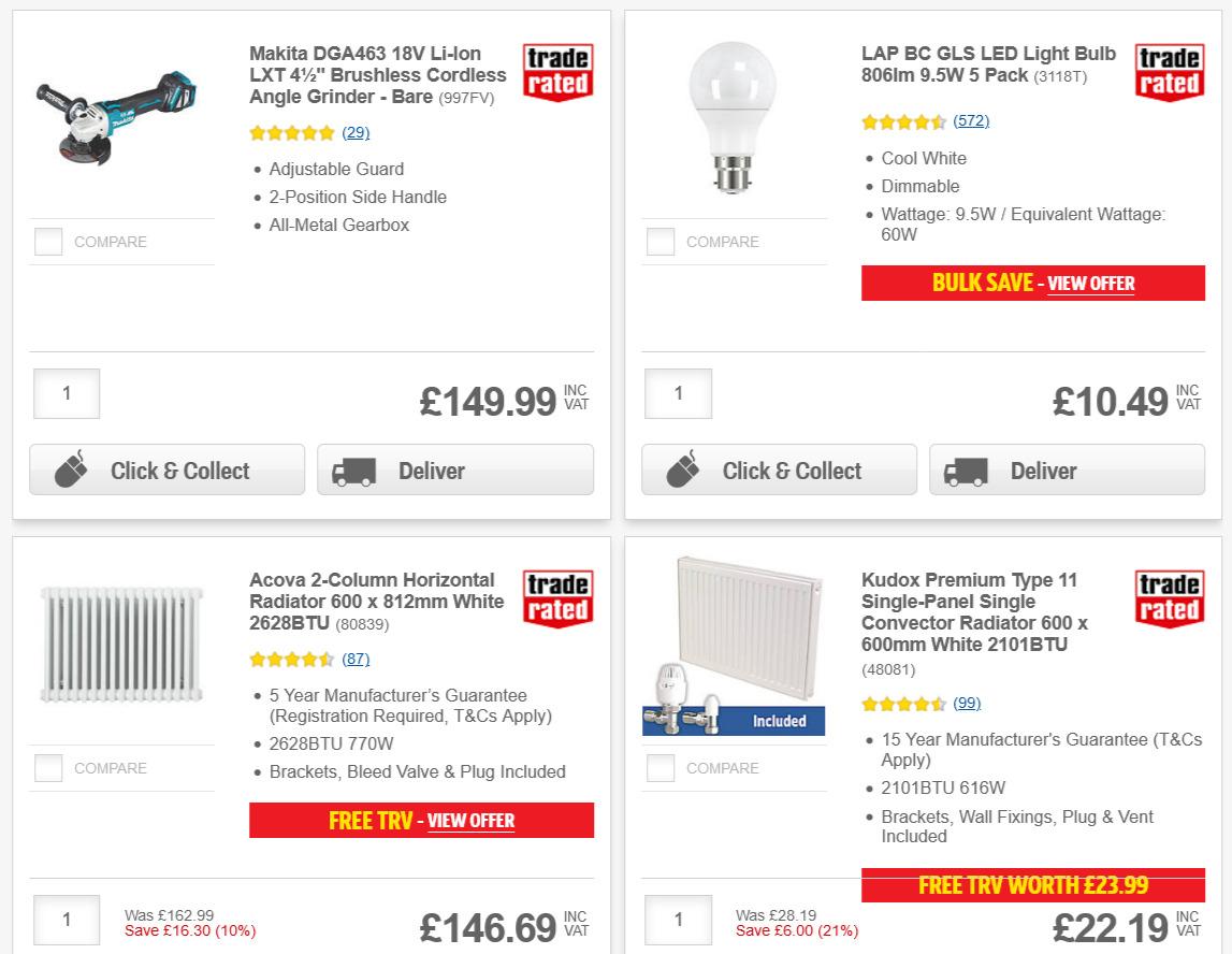 Screwfix Offers from 17 November