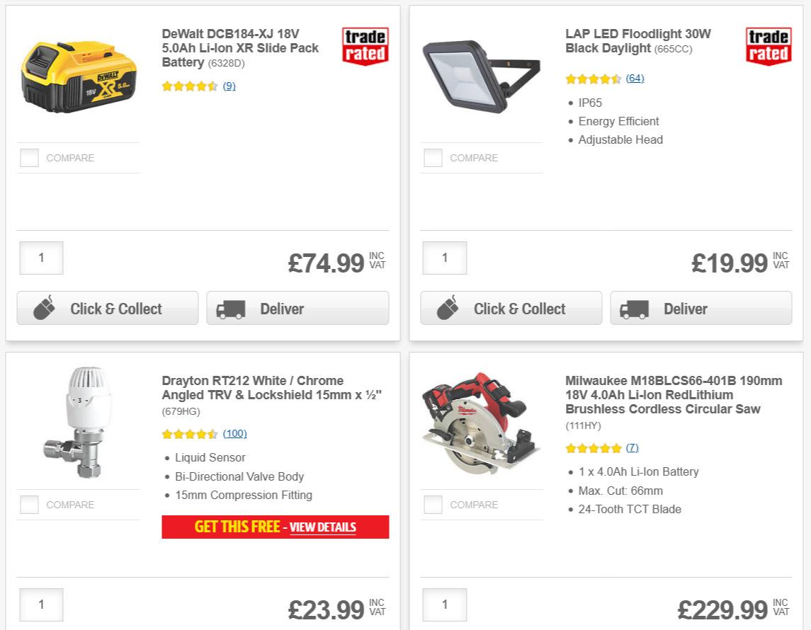 Screwfix Offers from 17 November