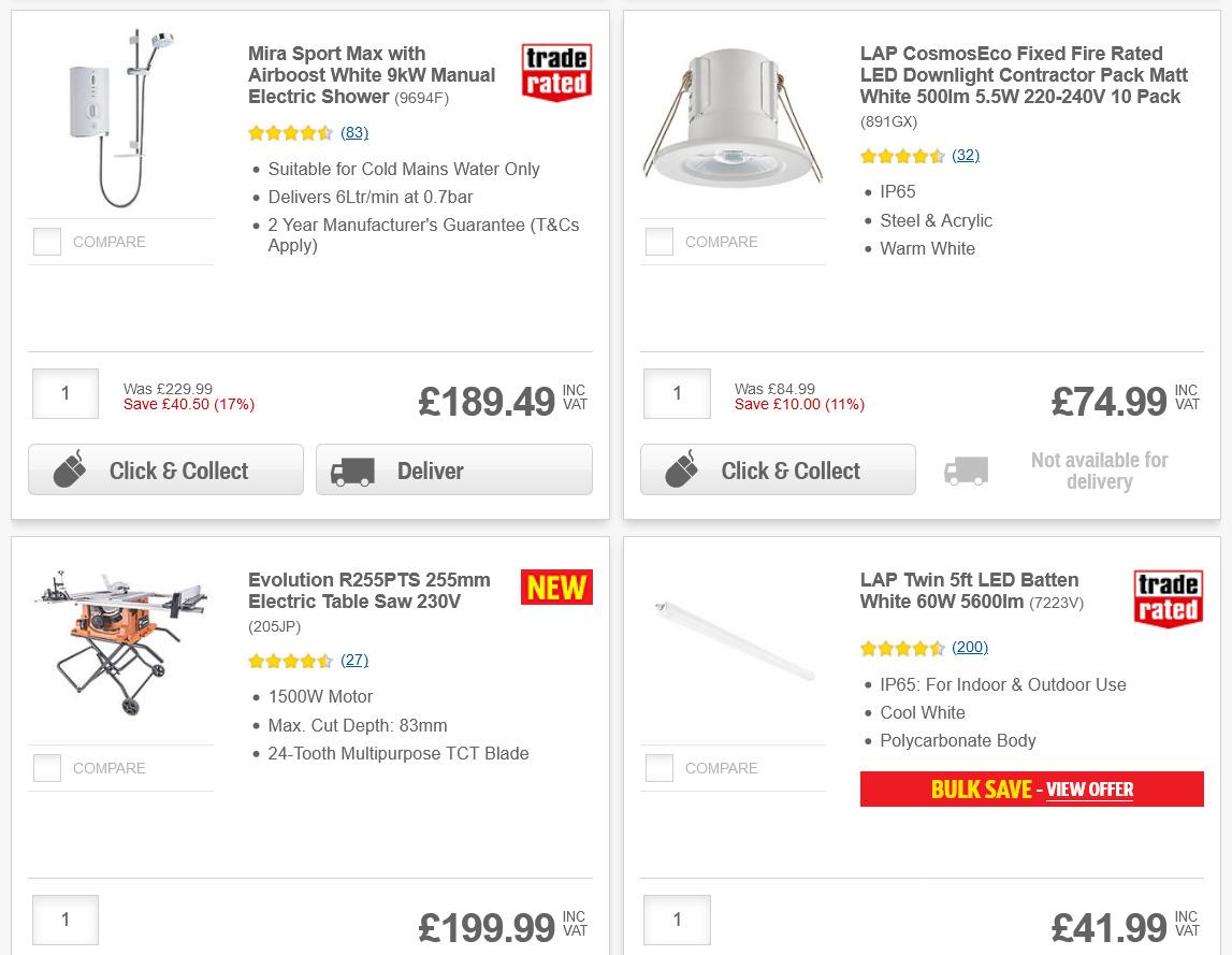 Screwfix Offers from 17 November