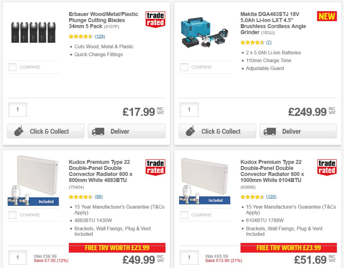 Screwfix Offers from 17 November