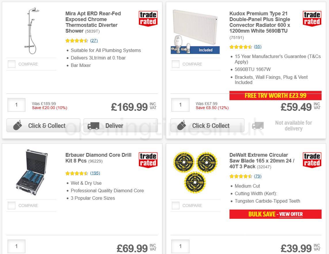 Screwfix Offers from 12 December