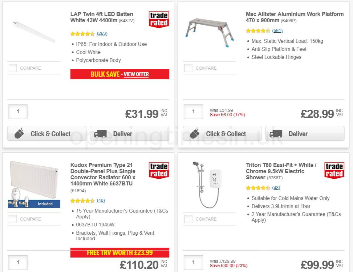 Screwfix Offers from 12 December