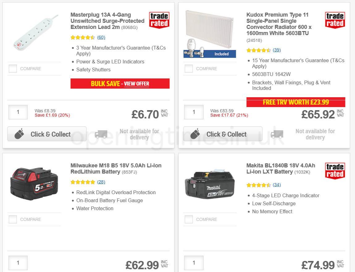 Screwfix Offers from 12 December