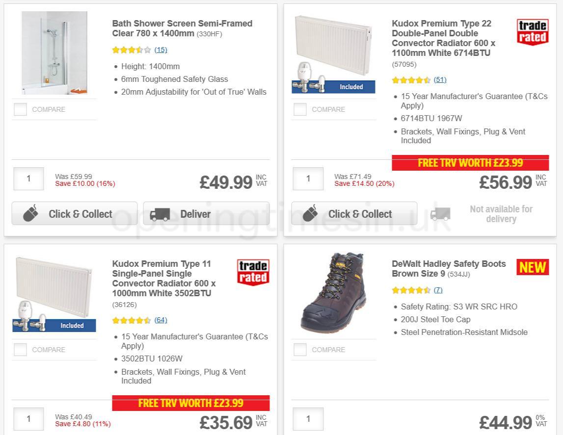 Screwfix Offers from 12 December