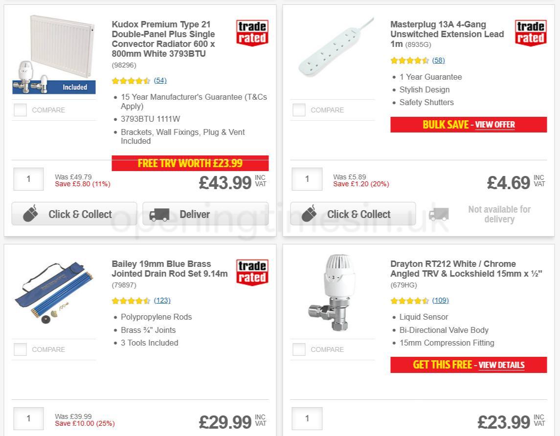 Screwfix Offers from 12 December