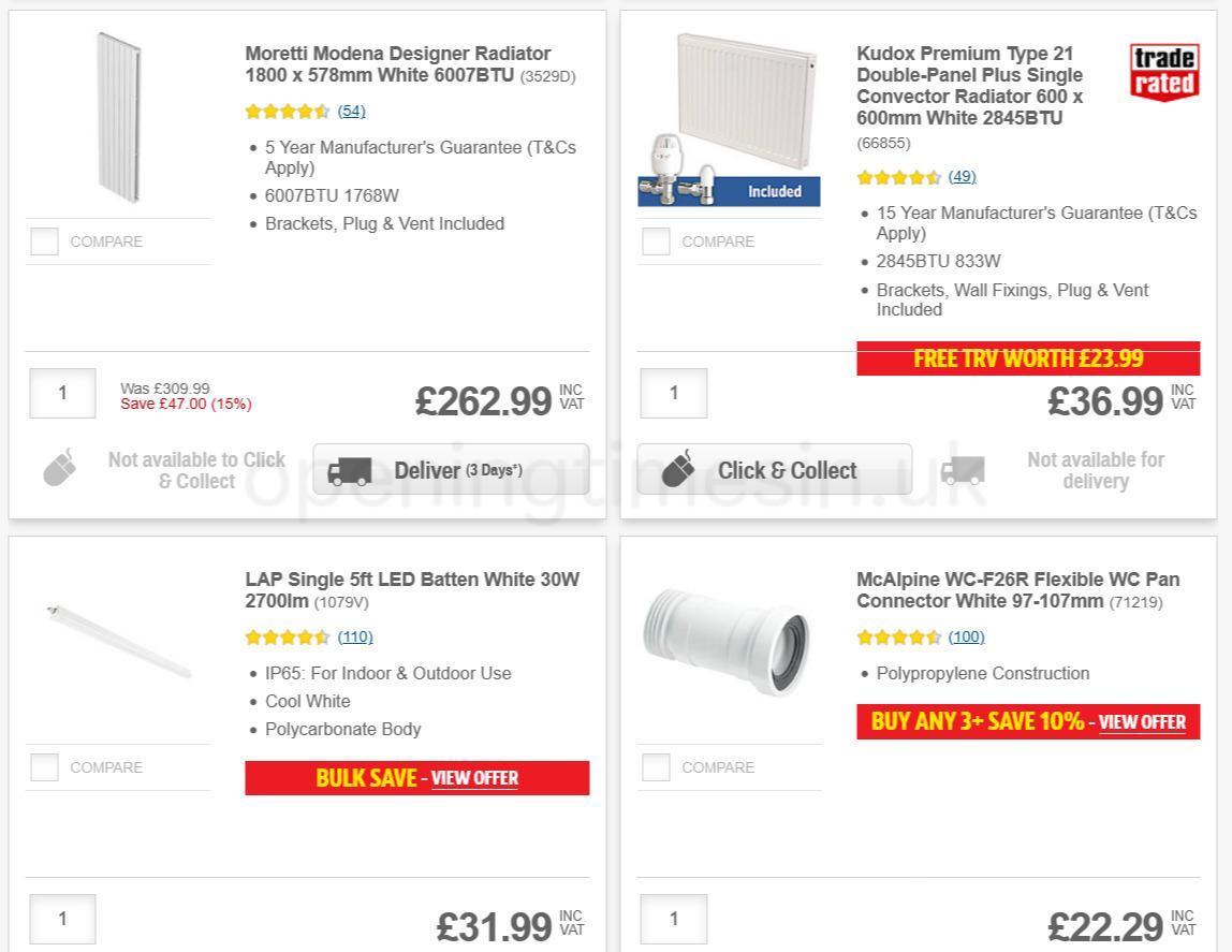 Screwfix Offers from 12 December