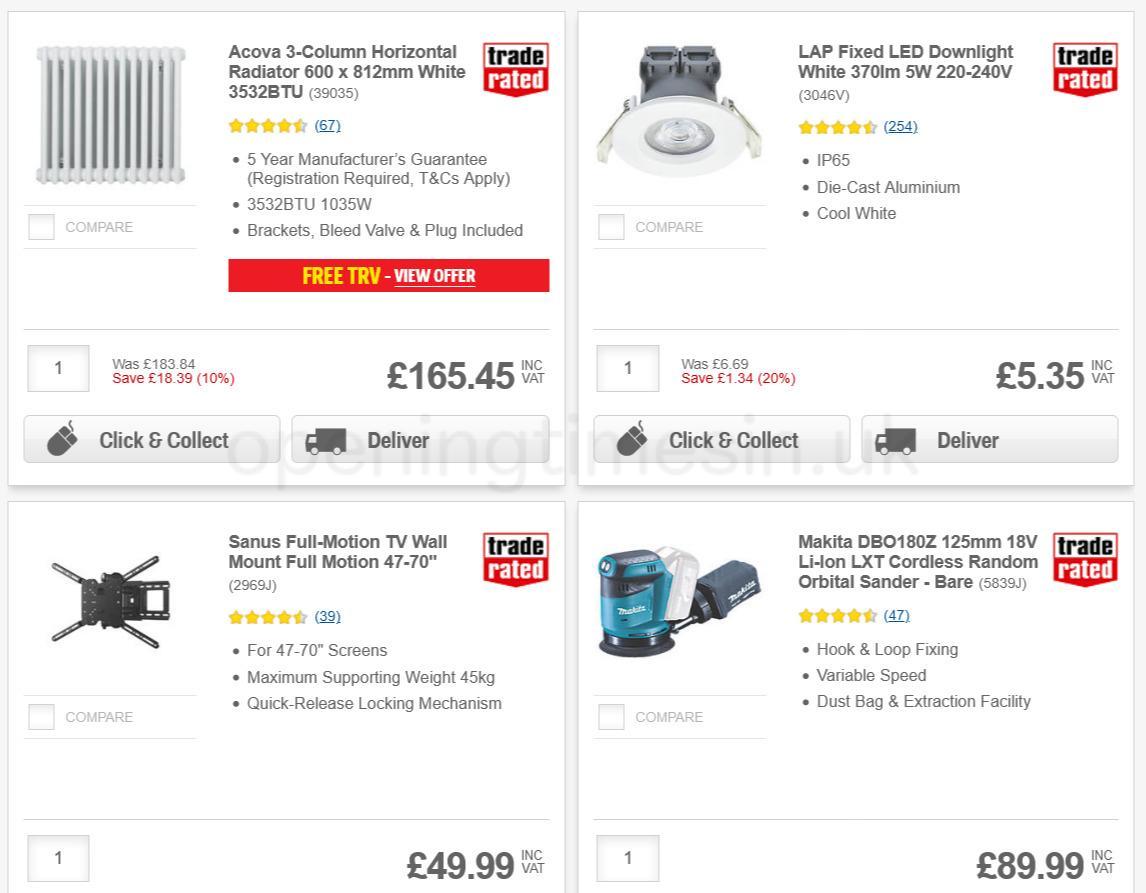 Screwfix Offers from 12 December