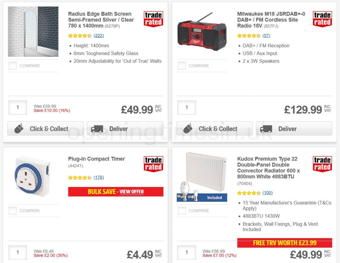 Screwfix Offers from 12 December