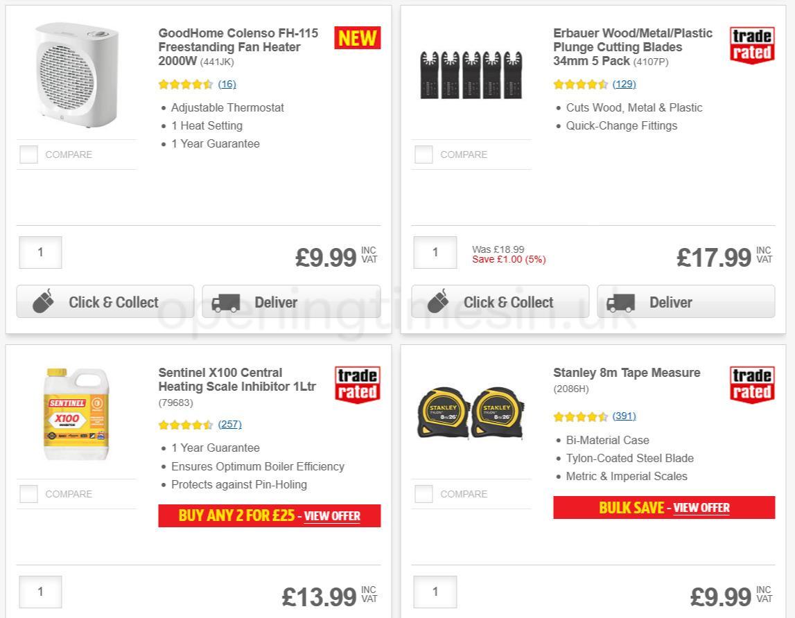 Screwfix Offers from 12 December