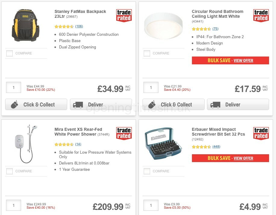 Screwfix Offers from 2 February