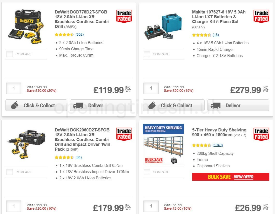 Screwfix Offers from 2 February