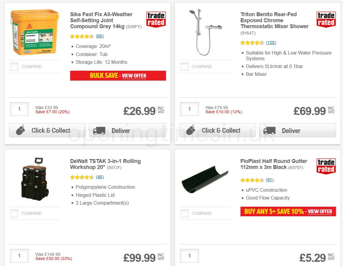 Screwfix Offers from 1 March