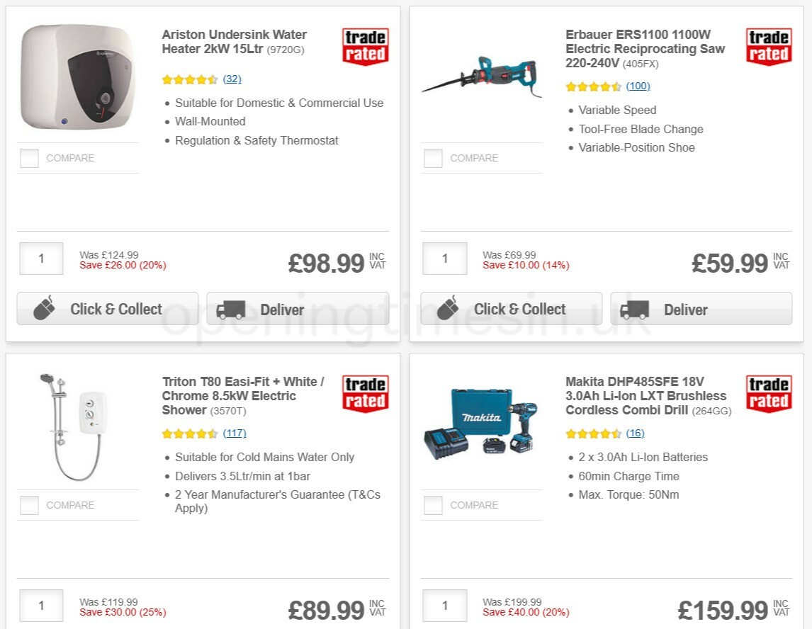 Screwfix Offers from 1 March