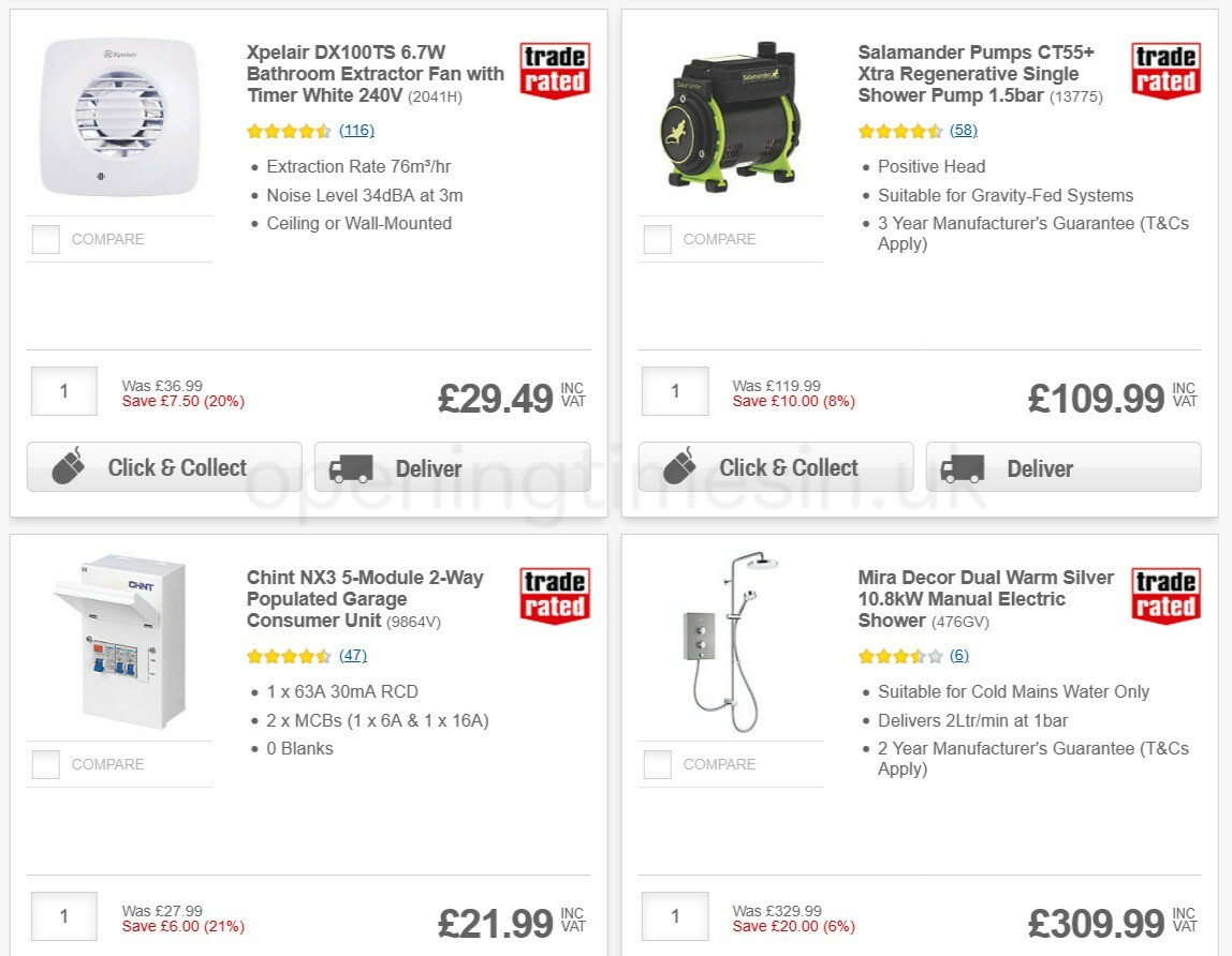 Screwfix Offers from 1 March