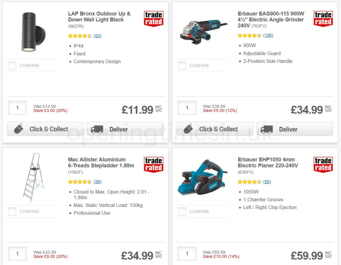 Screwfix Offers from 1 March