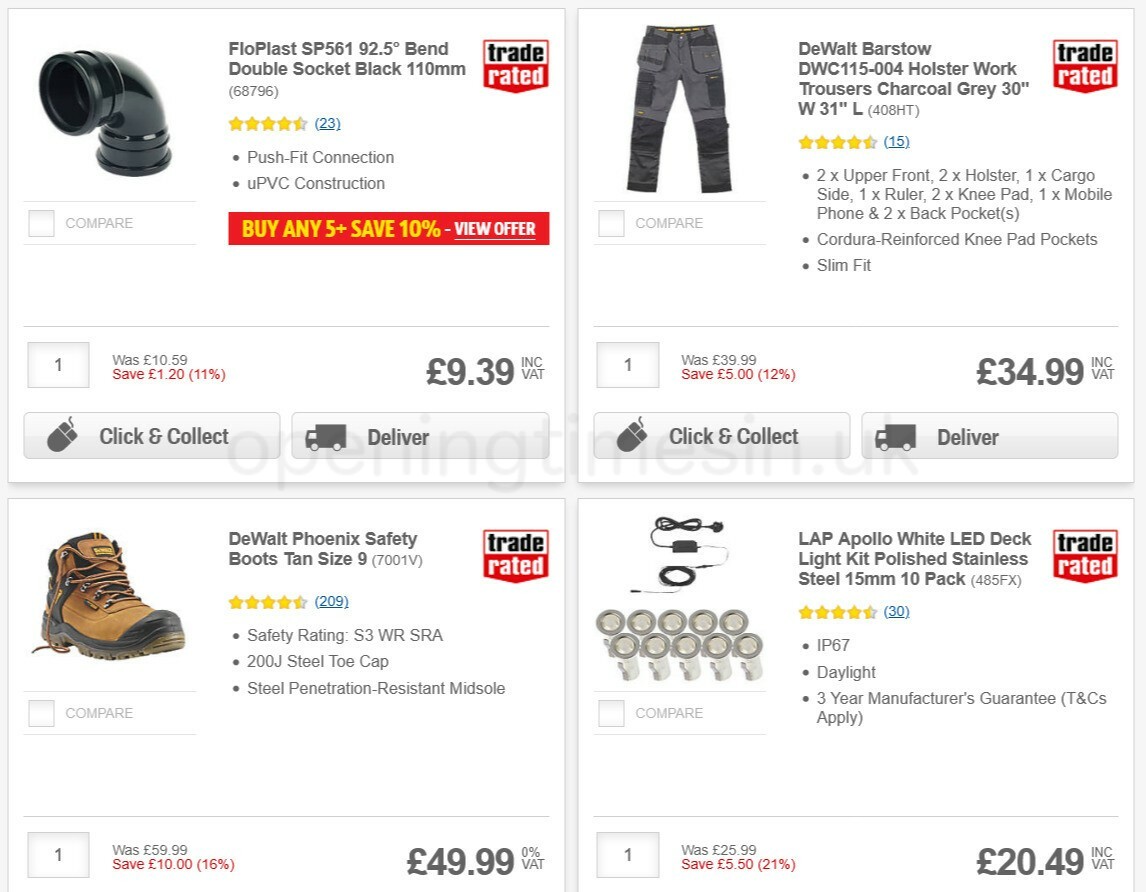 Screwfix Offers from 1 March