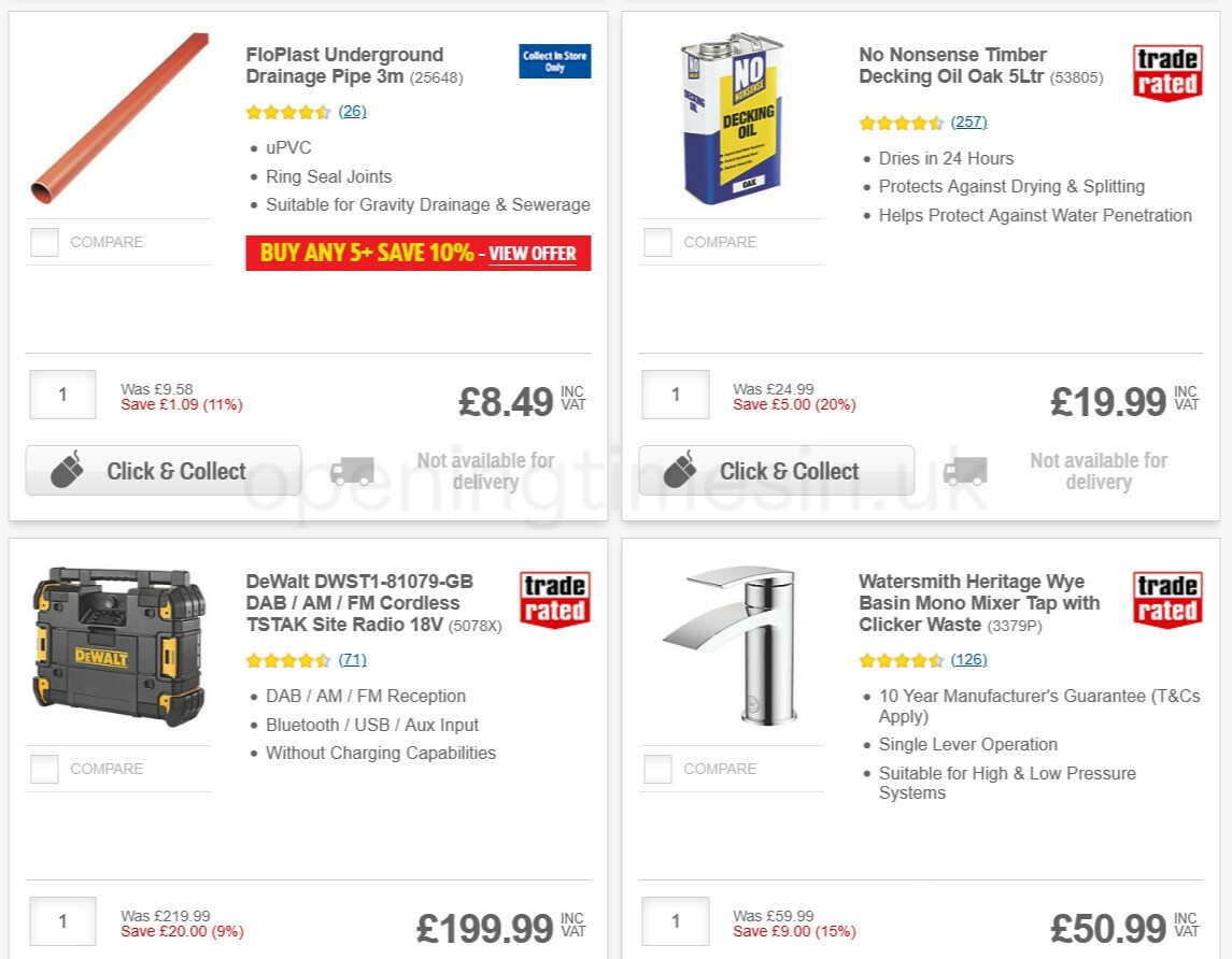 Screwfix Offers from 1 March