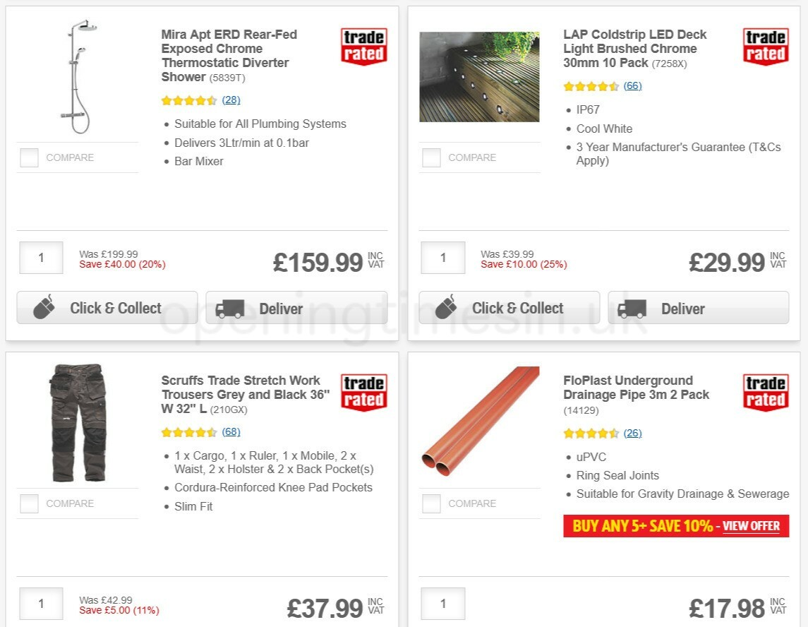 Screwfix Offers from 1 March