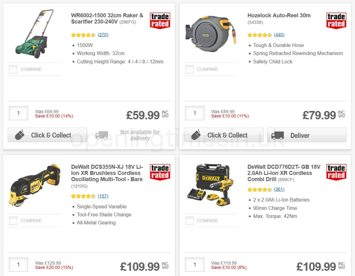 Screwfix Offers from 1 March