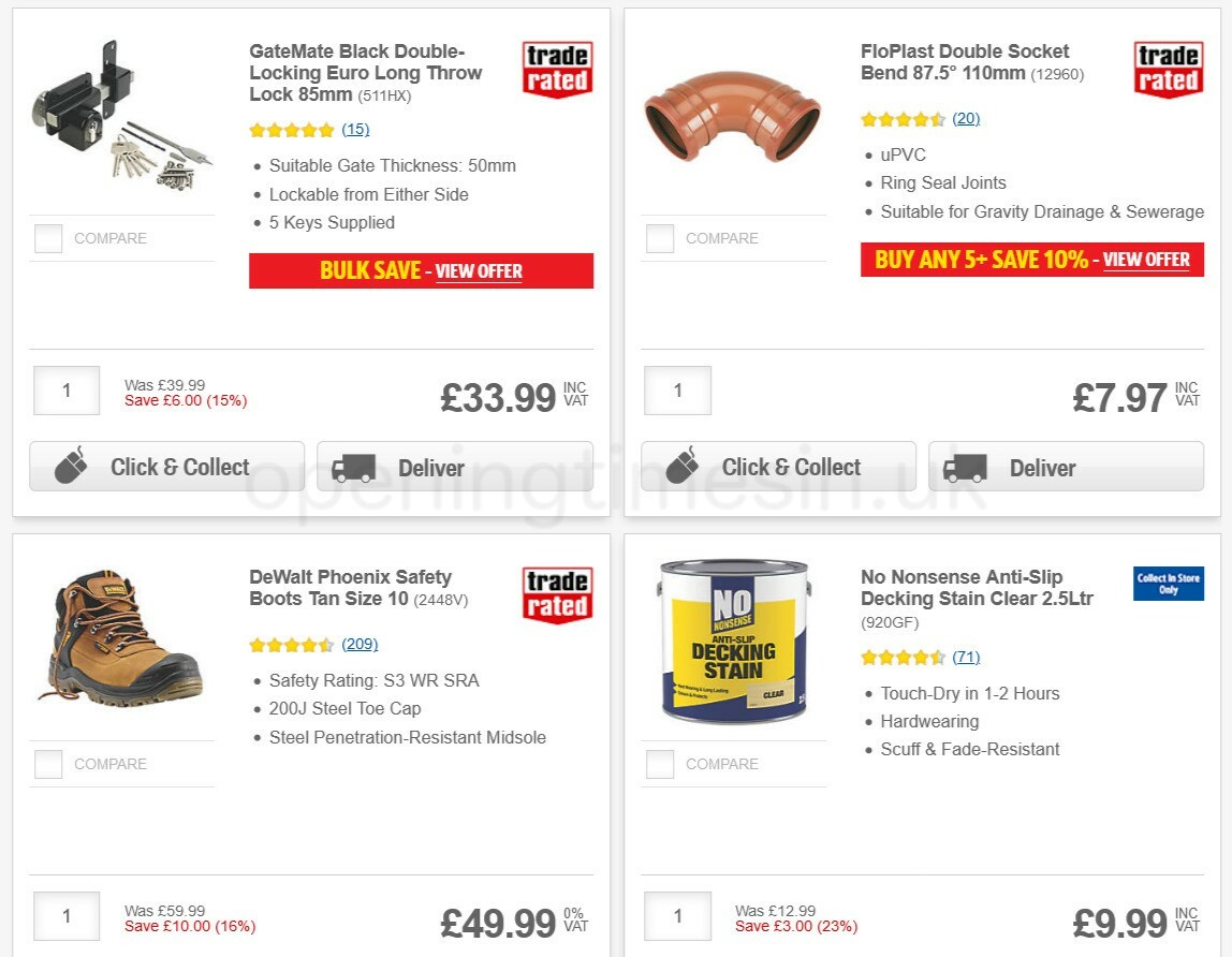 Screwfix Offers from 1 March