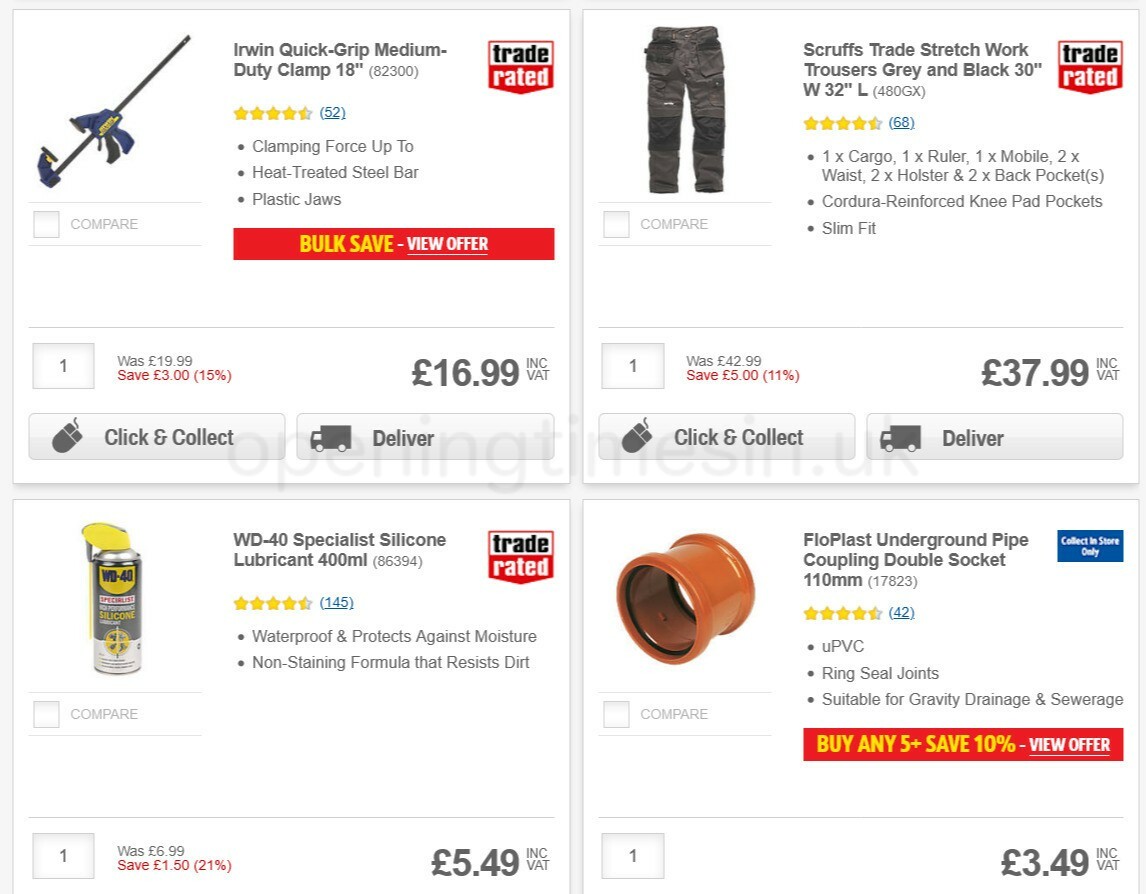 Screwfix Offers from 1 March