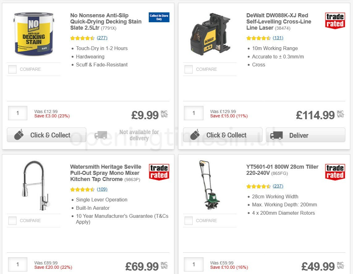 Screwfix Offers from 1 March