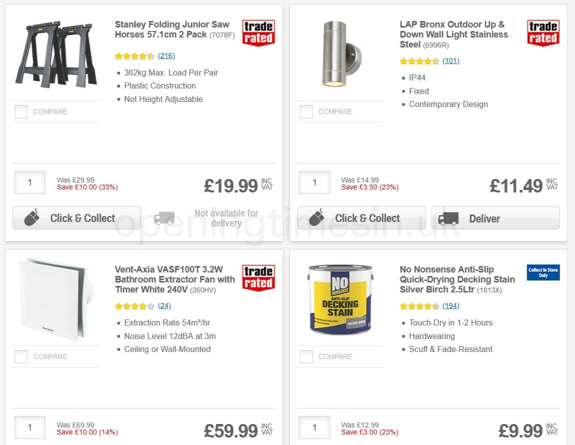 Screwfix Offers from 1 March