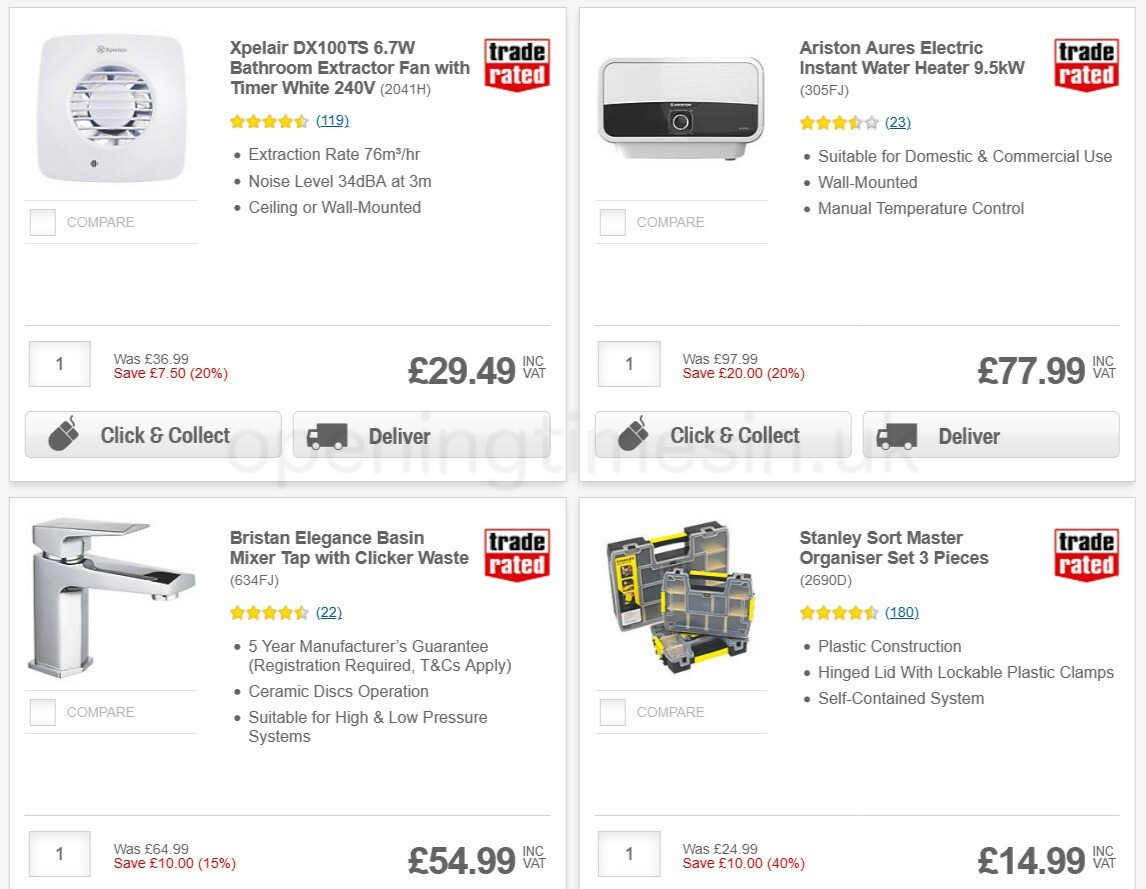 Screwfix Offers from 25 March