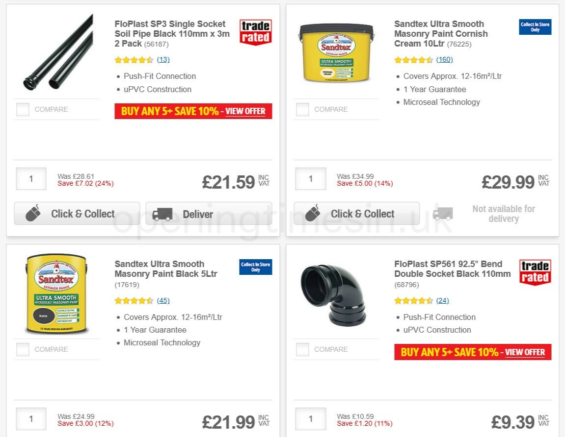Screwfix Offers from 25 March
