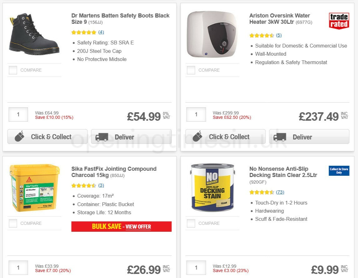 Screwfix Offers from 25 March