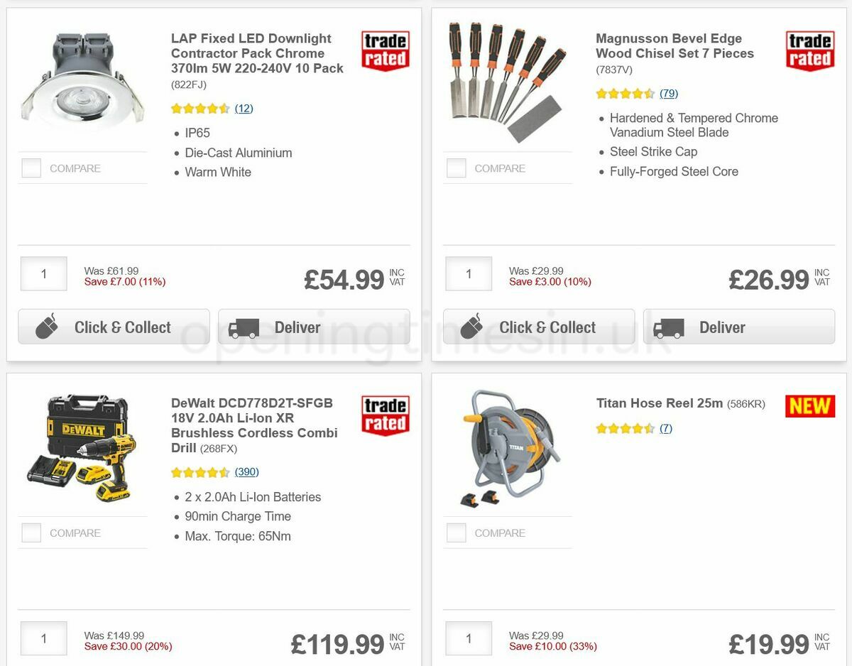 Screwfix Offers from 12 July