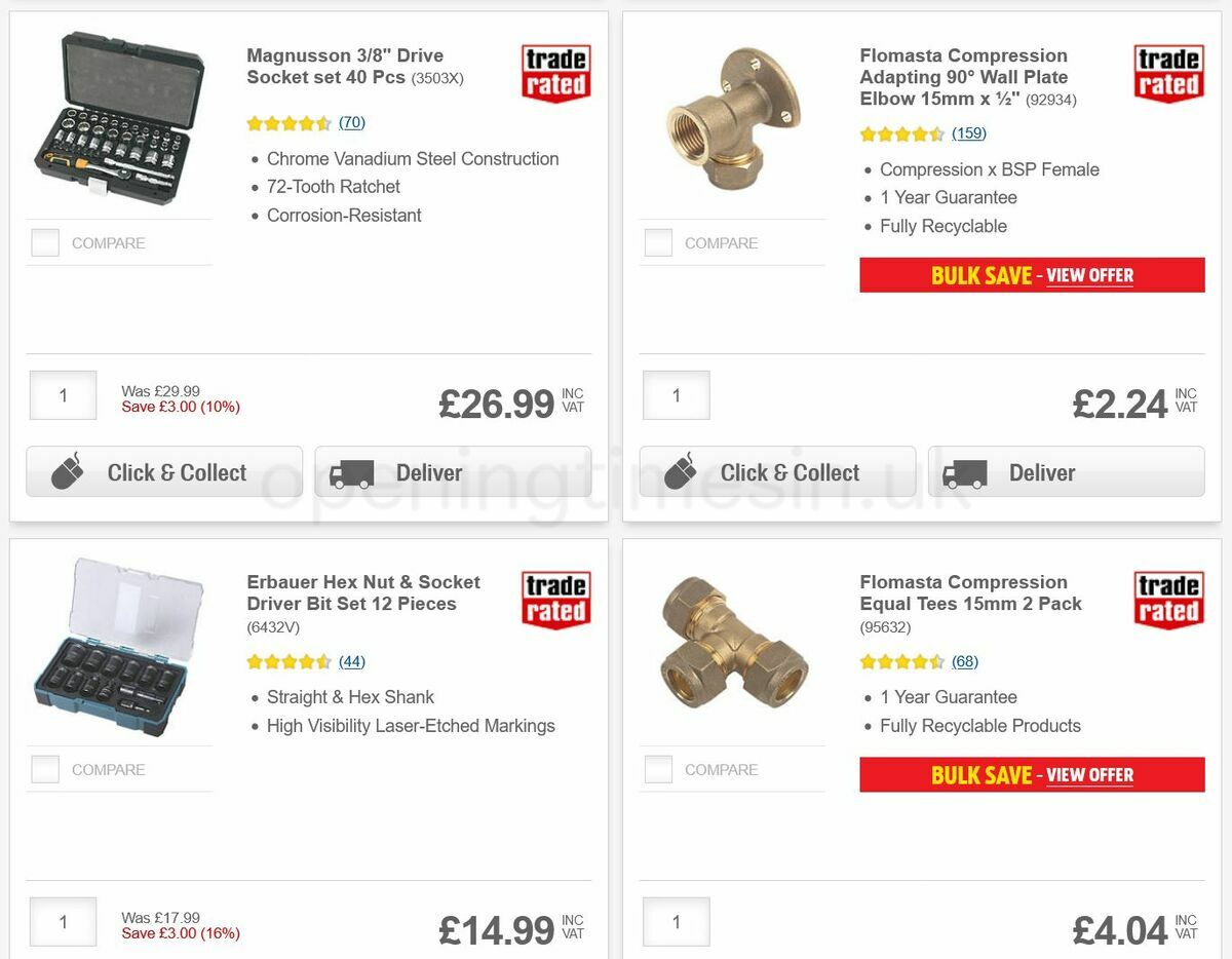 Screwfix Offers from 12 July