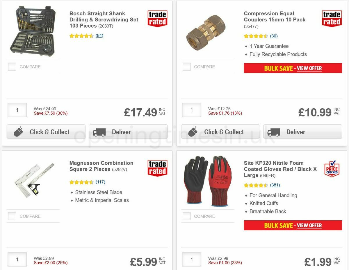 Screwfix Offers from 12 July