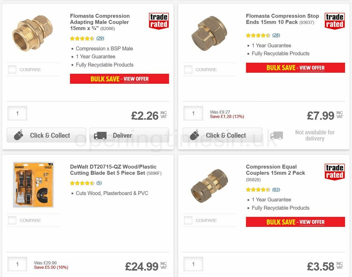 Screwfix Offers from 12 July