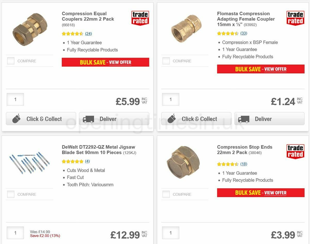 Screwfix Offers from 12 July