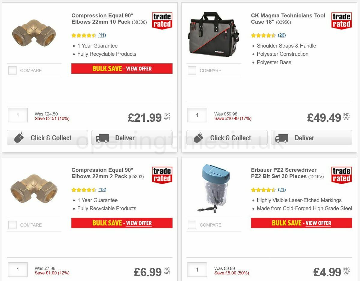 Screwfix Offers from 12 July